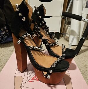 Jeffrey Campbell Dominique platform sandals